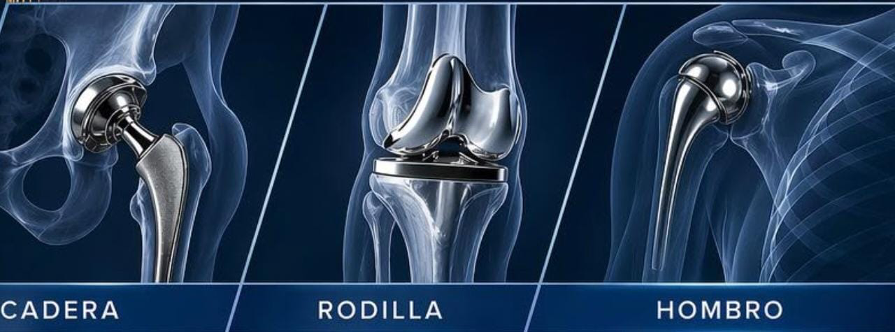 Medical illustration for Prótesis articular
